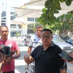 Plt. Kepala Dinas Sosial Provinsi Maluku Utara, Zen Kasim saat diwawancara