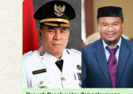 Samaun Dahlan dan Ikbal Mustafa mantan Kadis PUPR Halsel