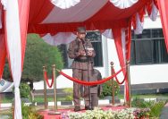 Wakil Kepala Kejaksaan Tinggi (Wakajati) Maluku Utara, Tommy Kristanto, menyampaikan langsung amanat Jaksa Agung Republik Indonesia