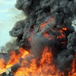 Speed boat Bela 72 terbakar/ Times Indonesia