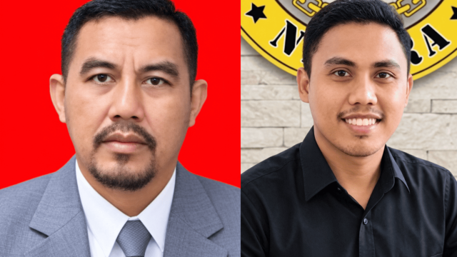 Kuasa hukum YS, Abdulah Ismail, S.H., dan Direktur Lembaga Investigasi Negara (LIN) Maluku Utara, Wahyudi M. Jen.