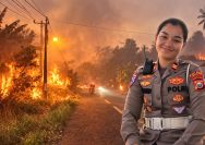 Kepala Satuan Lalu Lintas Polres Ternate, Iptu Naomi Olinna Harahap, S.Tr.K., M.H.,