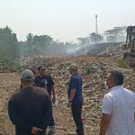 Suasana Wali Kota Ternate H. M. Tauhid Soleman tinjau langsung lokasi
